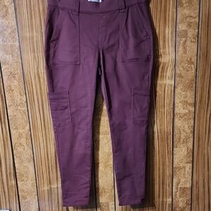 No Boundaries Burgundy Cargo Pants - Size L